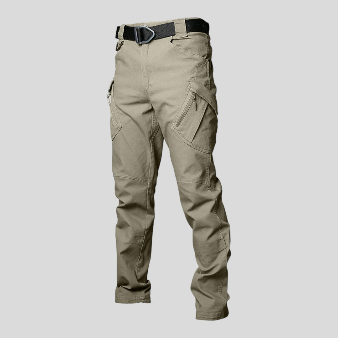 Pantalon droit pour homme avec fermeture à glissière – Élégant, Confortable & Polyvalent