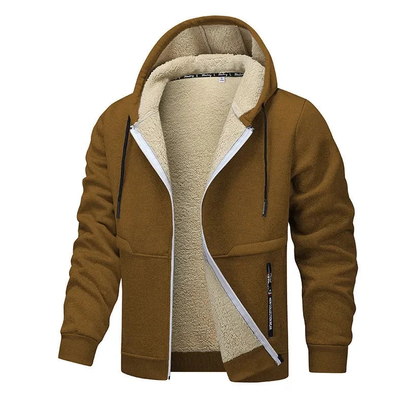 Hoodie Sherpa Homme Chaud et Douillet