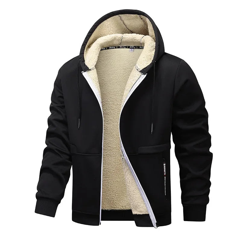 Hoodie Sherpa Homme Chaud et Douillet
