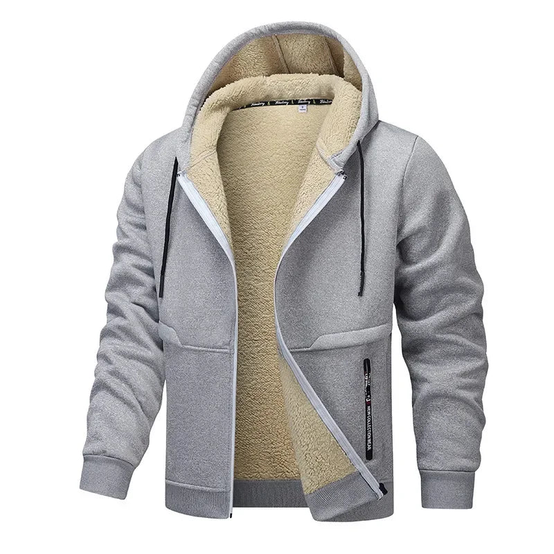 Hoodie Sherpa Homme Chaud et Douillet