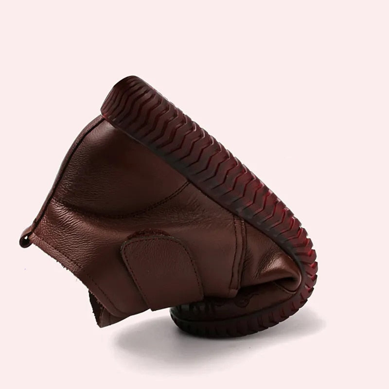 Adélie | Bottines Femme Imperméables avec Doublure Chaude en Fausse Fourrure