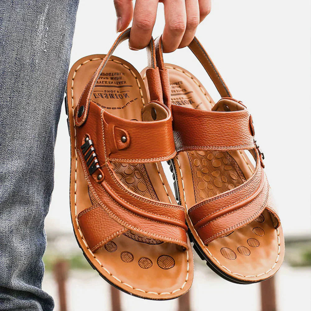 Sandales Orthopédiques pour Homme – Confort Ergonomique & Soutien Optimal