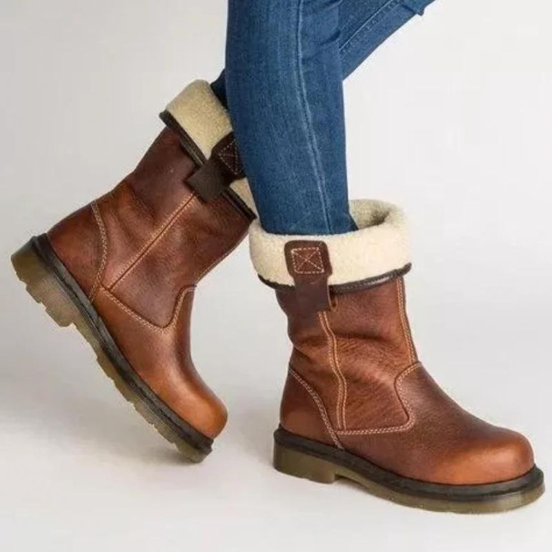 Bottes Femme Fourrées | Confort Chaud et Style Western
