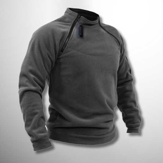 Pull polaire coupe-vent pour homme – Chaud, Respirant & Fonctionnel