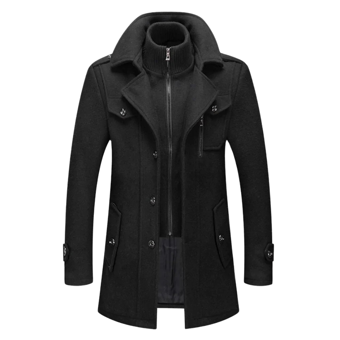 Peaky Blinders Coat Homme | Manteau en Laine Élégant et Coupe Moderne
