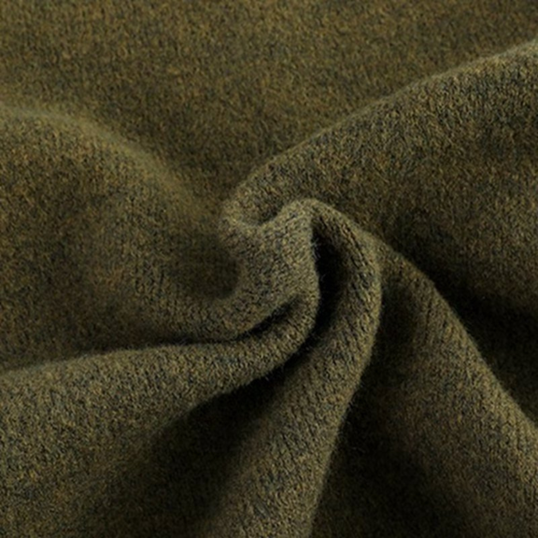 Cardigan Homme | Maille Laine Douce | Col Rond & Fermeture Boutonnée