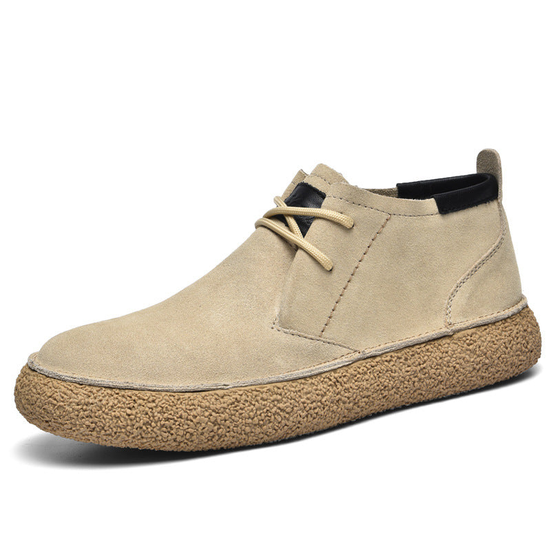 Chaussures de loisirs décontractées pour homme avec semelle structurée — confort urbain quotidien