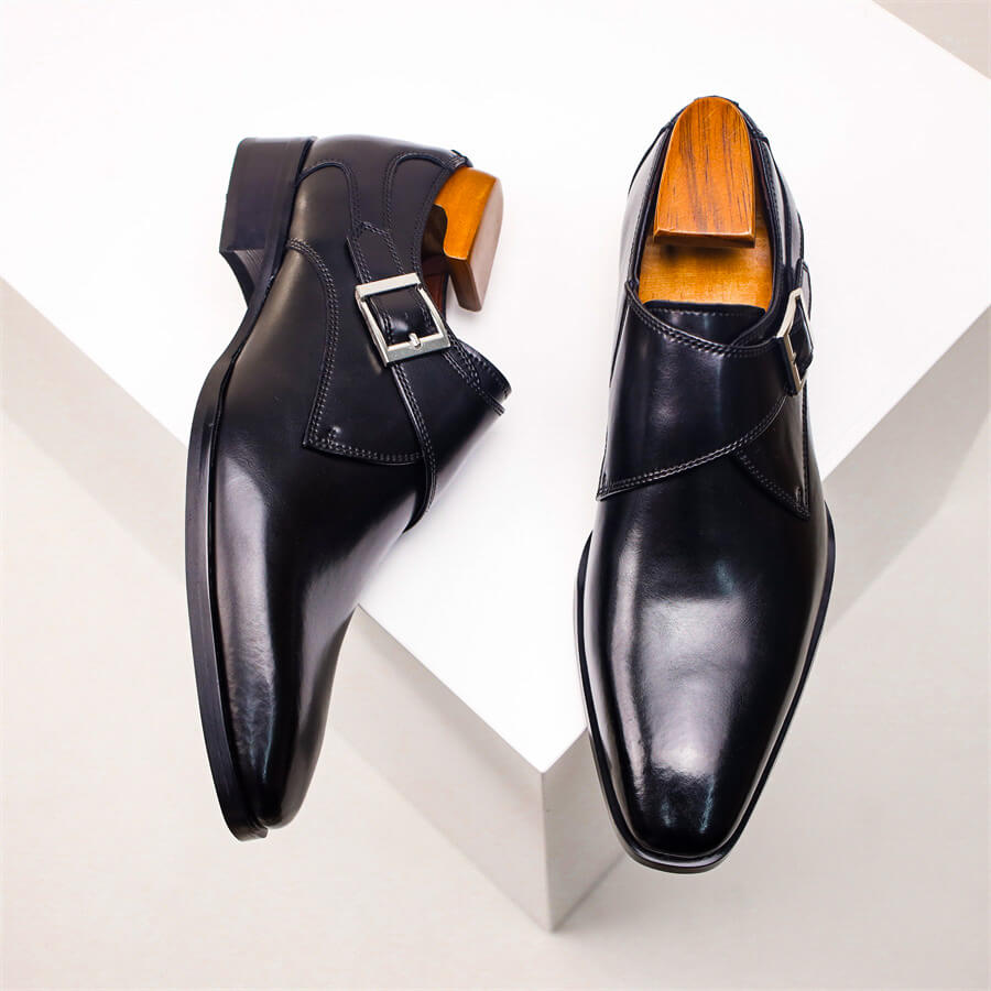 Monk Strap Homme | Chaussures Habillées à Boucle Classique
