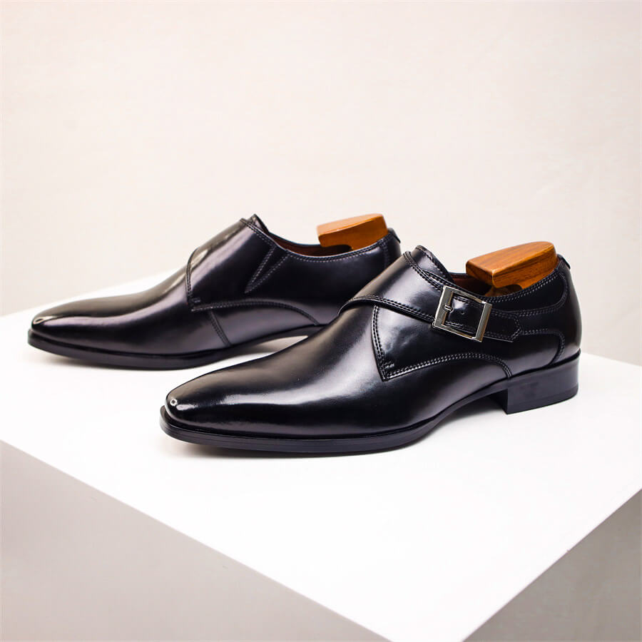 Monk Strap Homme | Chaussures Habillées à Boucle Classique