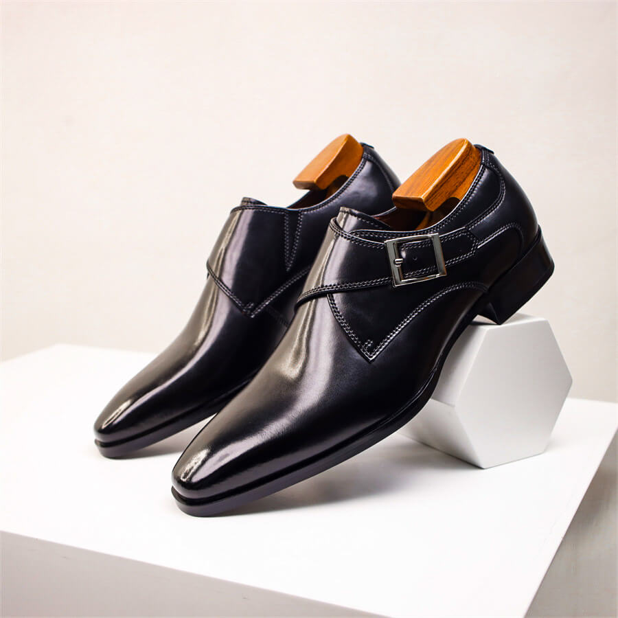 Monk Strap Homme | Chaussures Habillées à Boucle Classique