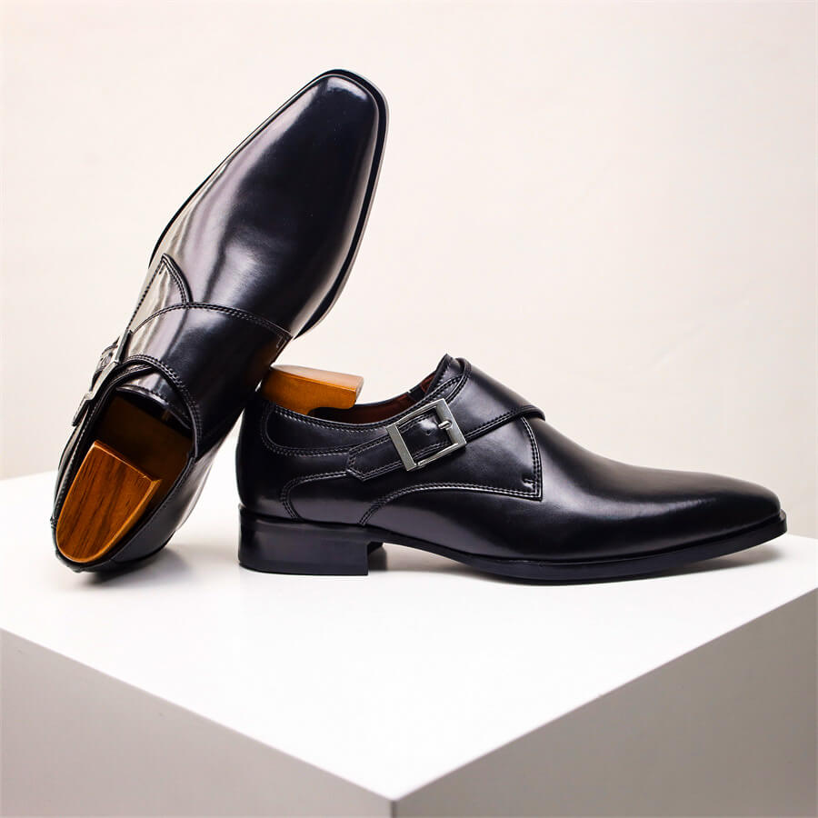 Monk Strap Homme | Chaussures Habillées à Boucle Classique