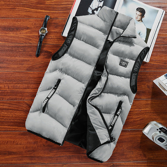 Hudson | Gilet homme léger et matelassé – Fermeture complète zippée pour loisirs et quotidien