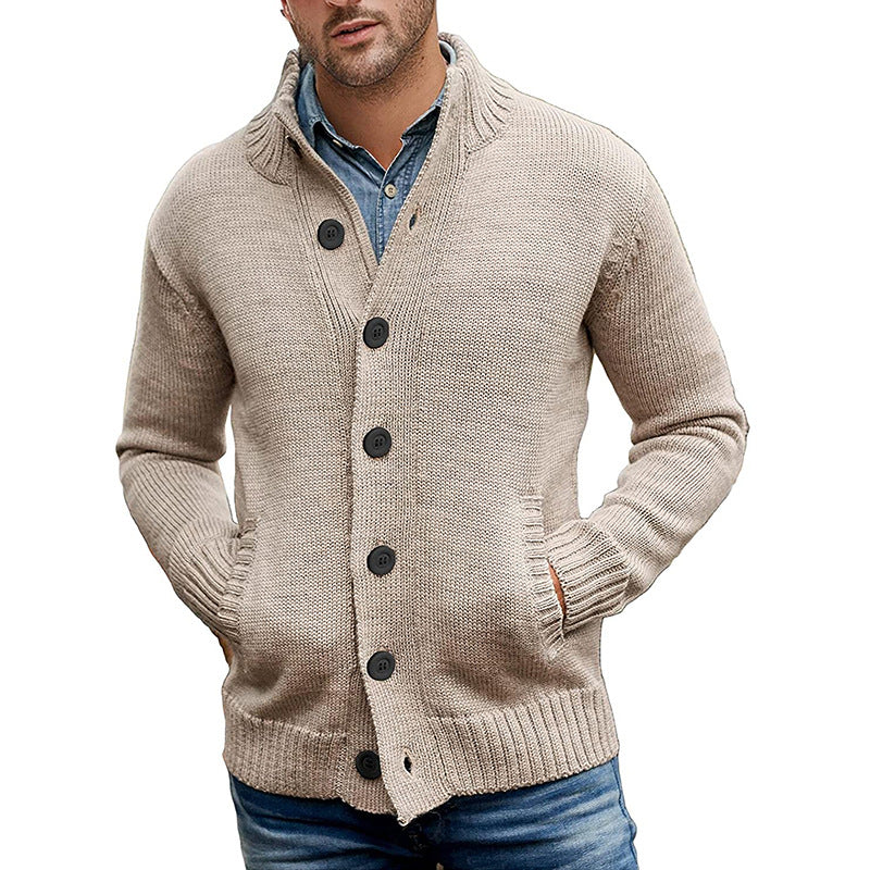 Cardigan Homme Moderne avec Poches Pratiques | Élégance et Confort Quotidien