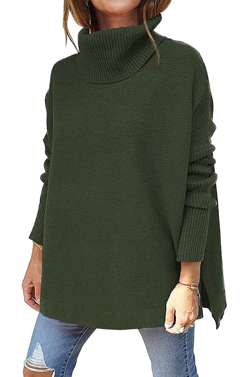 Pull Col Roulé Oversized Femme | Douceur Luxueuse et Confort Élégant