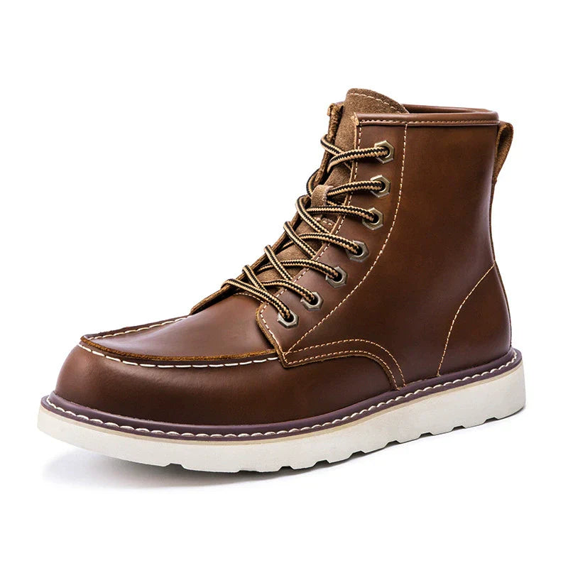 Merton | Bottines Homme à Lacets avec Semelle Épaisse et Design Élégant