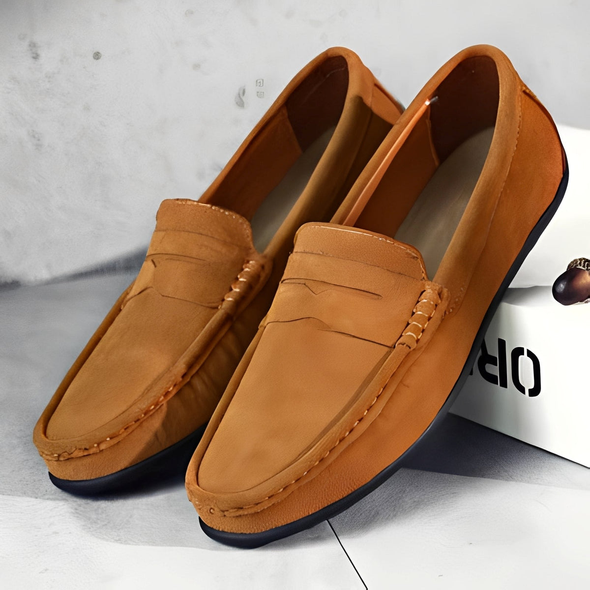 Chaussures Homme Type Loafers Élégants et Confortables au Style Polyvalent