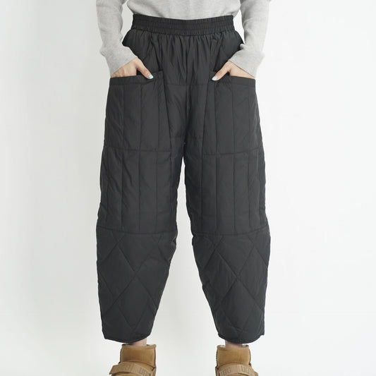 Pantalon de Loisirs Femme – Doublé et Confortable avec Taille Élastique et Poches