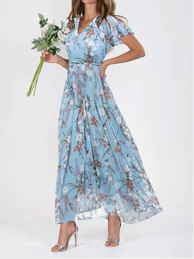 Robe Maxi Élégante pour Femme – Raffinement Intemporel & Style Moderne