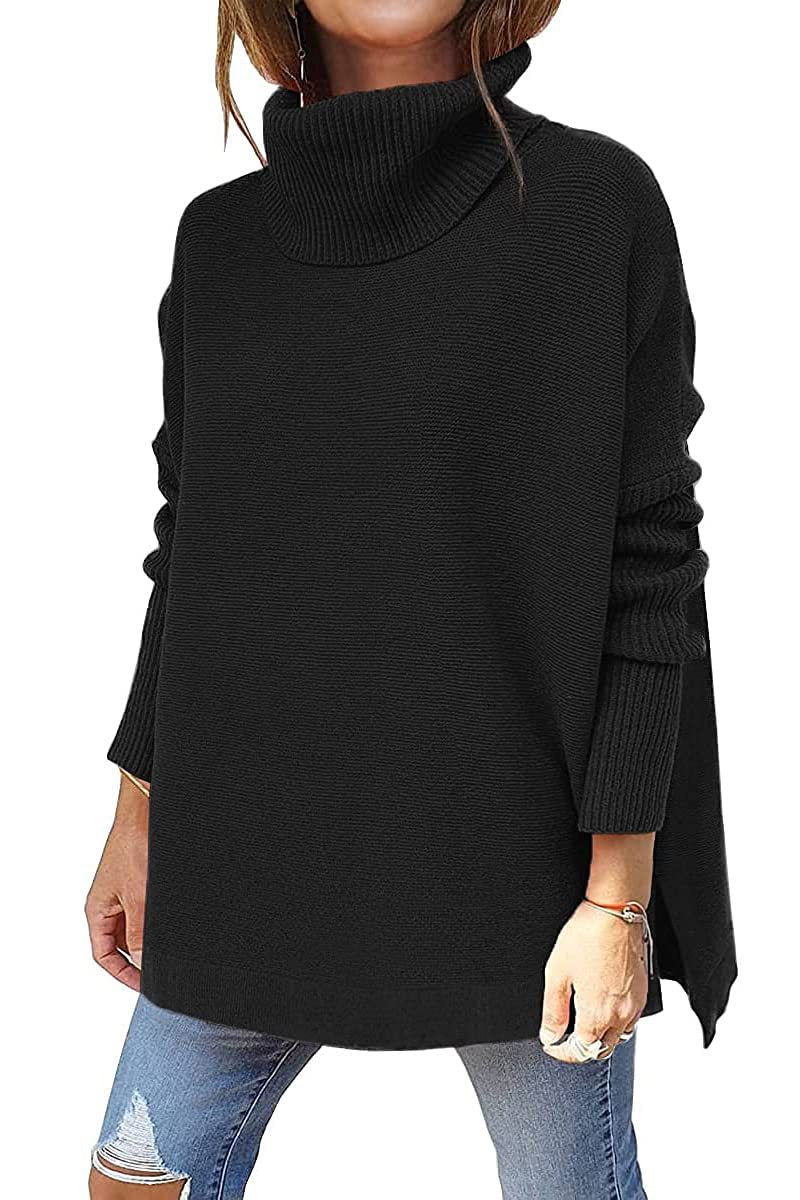Pull Col Roulé Oversized Femme | Douceur Luxueuse et Confort Élégant