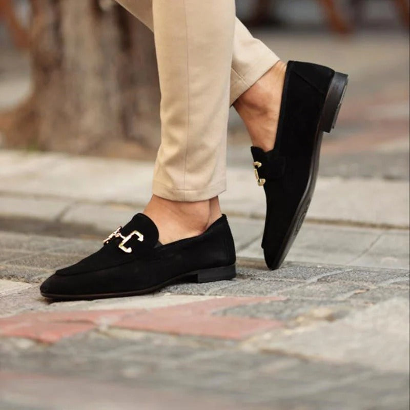 Loafers élégants pour homme et femme avec boucle raffinée — style chic & polyvalent