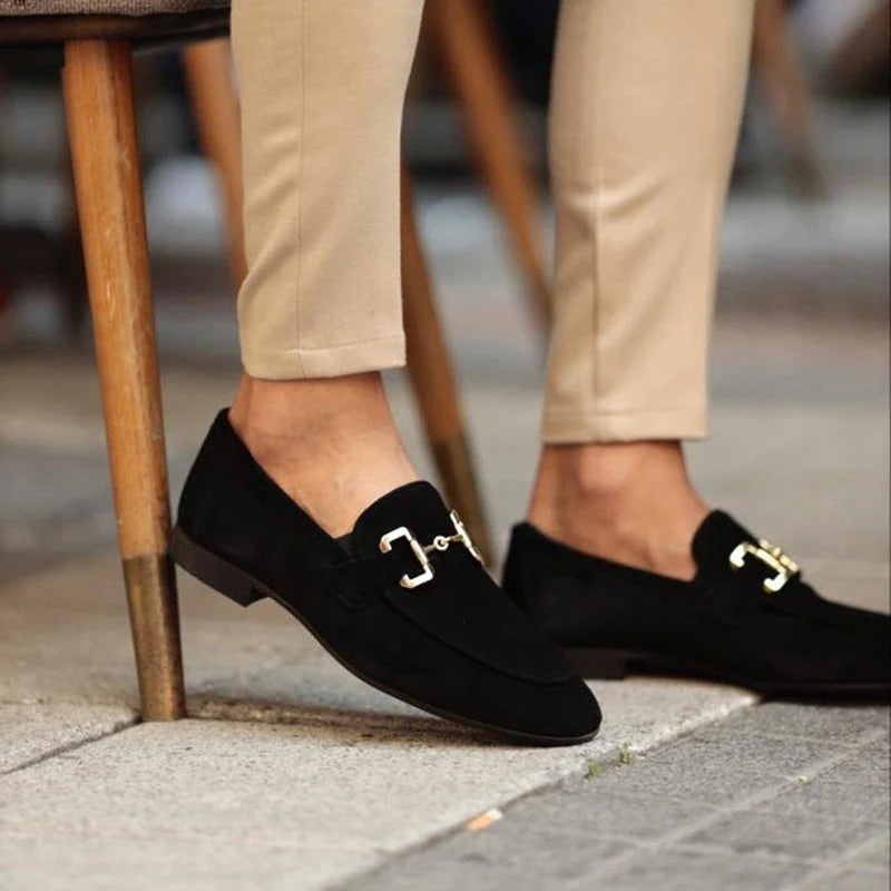 Loafers élégants pour homme et femme avec boucle raffinée — style chic & polyvalent