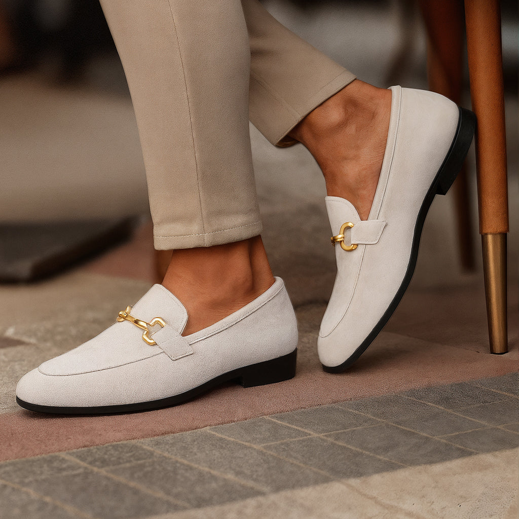 Loafers élégants pour homme et femme avec boucle raffinée — style chic & polyvalent