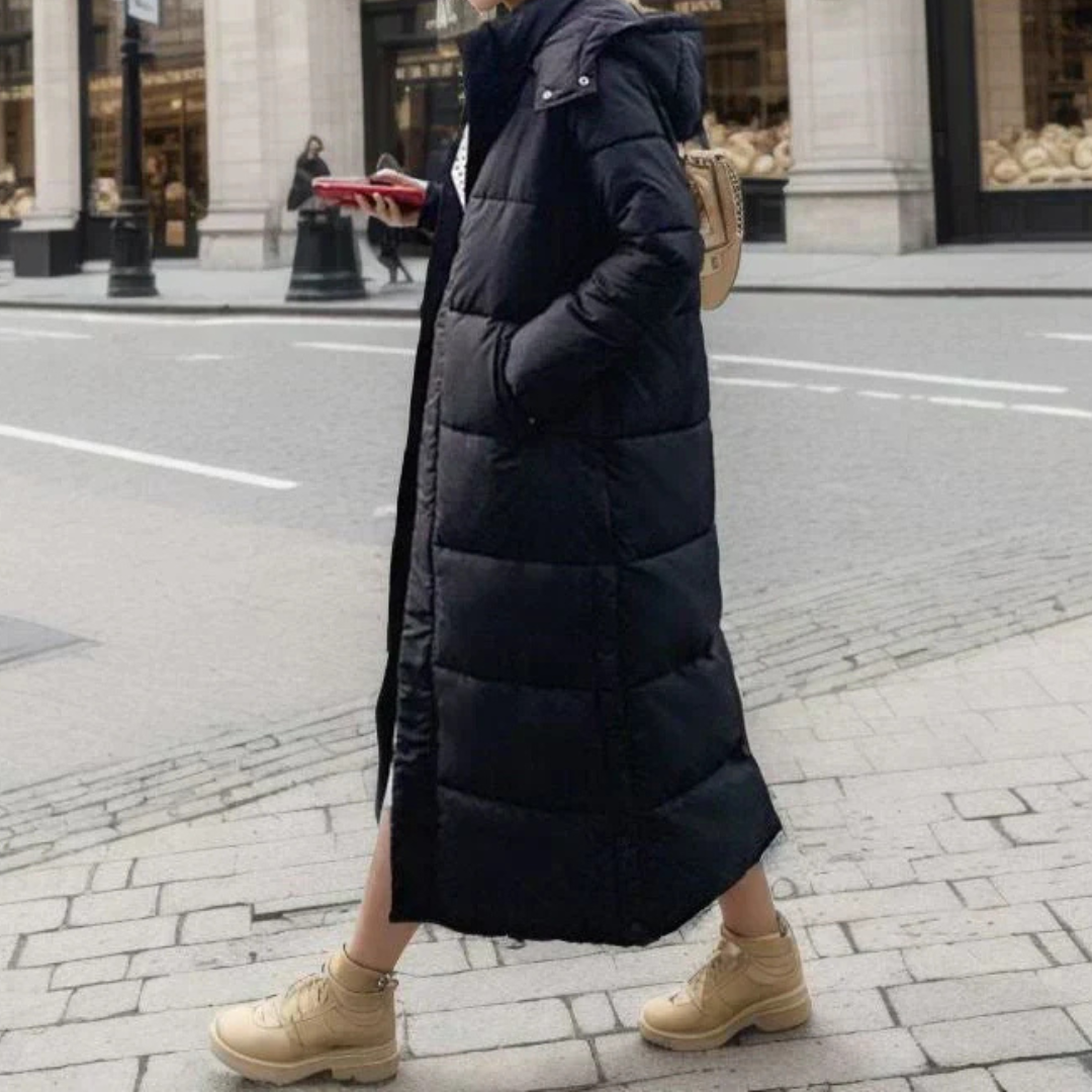 Doudoune Longue Femme | Manteau Hiver Chaud et Élégant