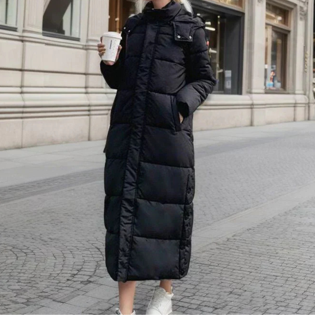 Doudoune Longue Femme | Manteau Hiver Chaud et Élégant