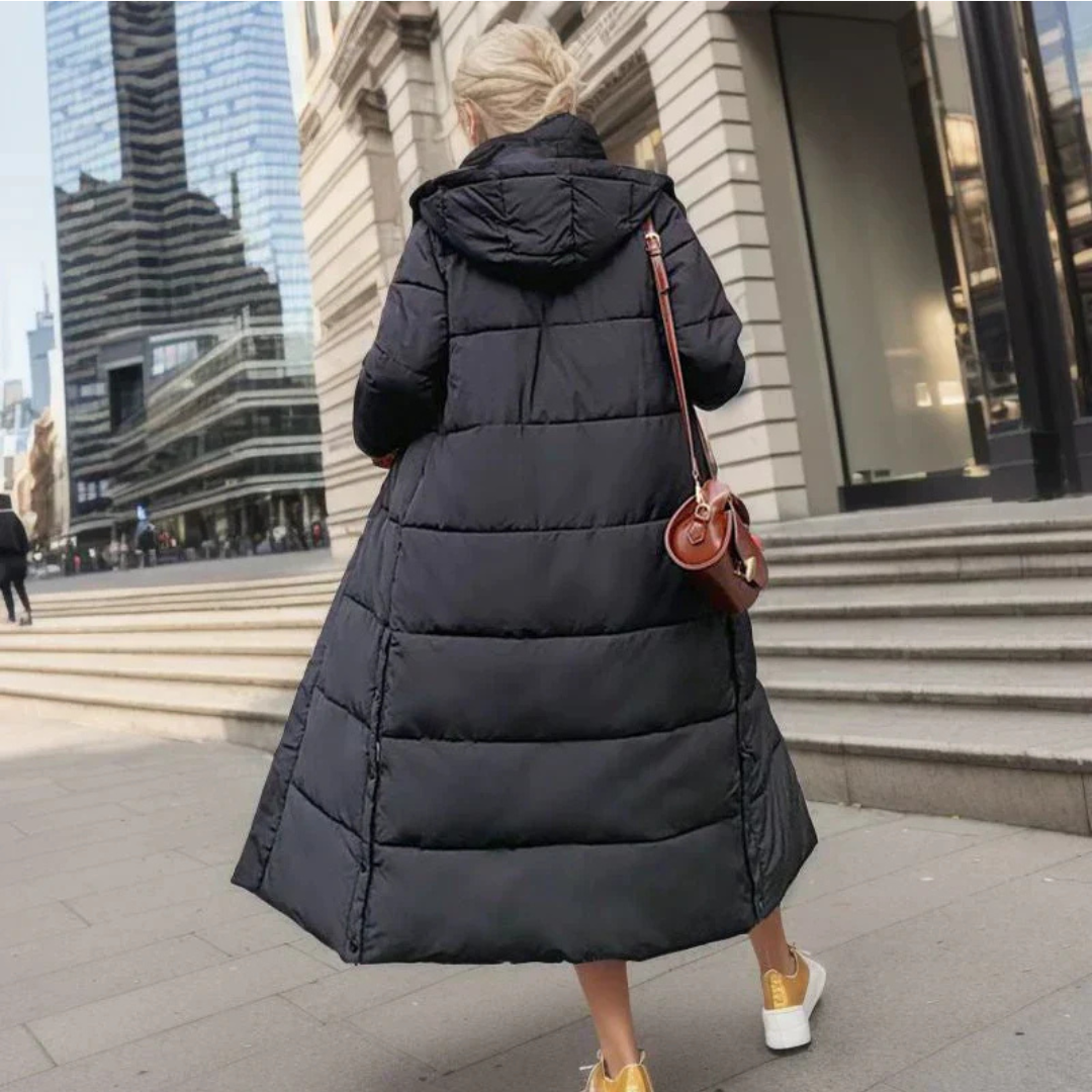Doudoune Longue Femme | Manteau Hiver Chaud et Élégant