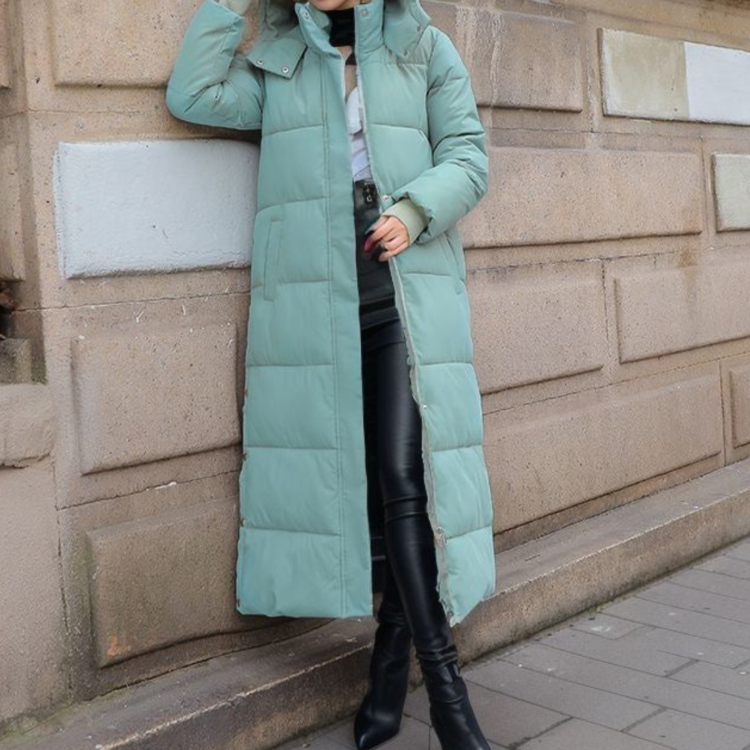Doudoune Longue Femme | Manteau Hiver Chaud et Élégant