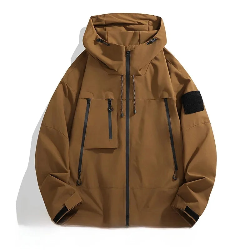 Veste Softshell Homme | Coupe-Vent à Capuche | Confort et Liberté de Mouvement