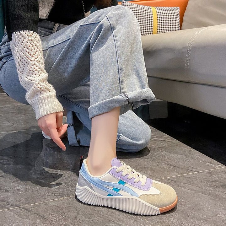 Sabryna | Baskets Modernes à Lacets pour Femme Confort Premium