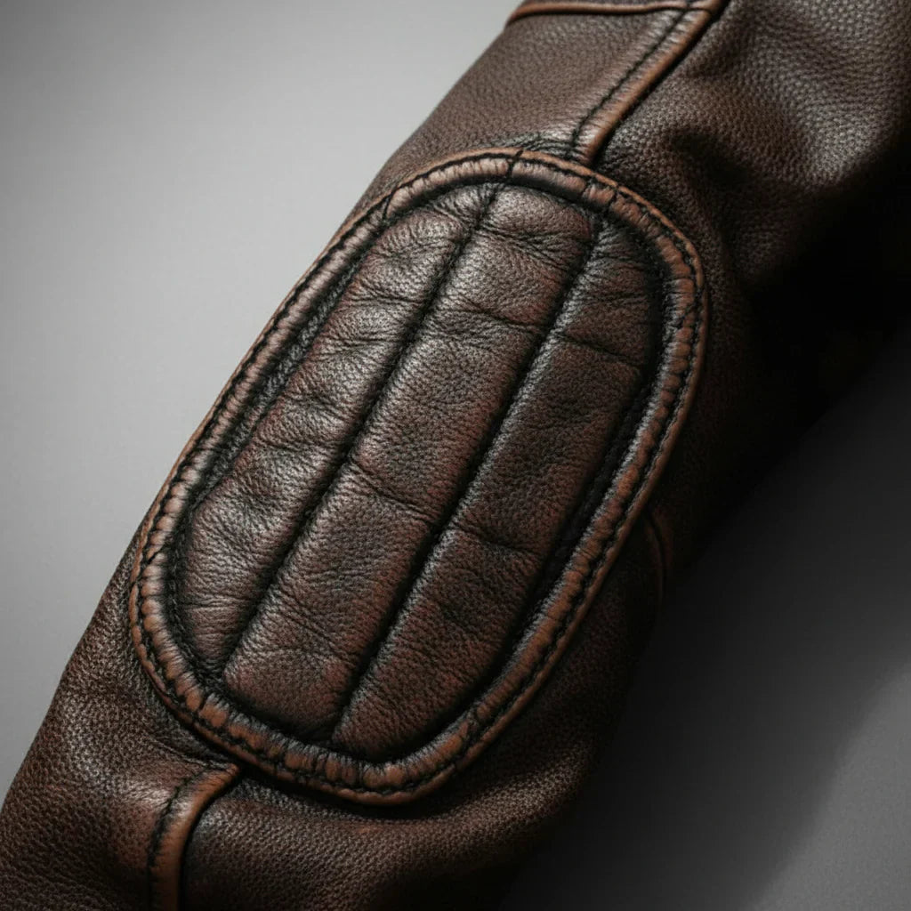 Veste Biker Homme en Cuir | Style Audacieux & Intemporel