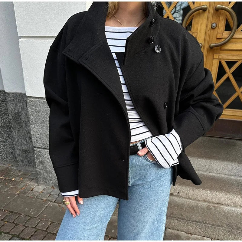 Veste Courte Élégante Femme | Minimaliste et Chic