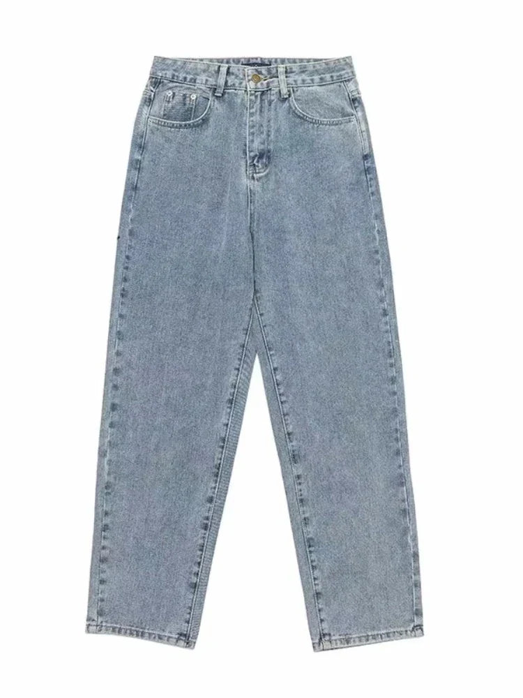 Jeans Homme Baggy | Streetwear Décontracté avec Chevilles Élastiques