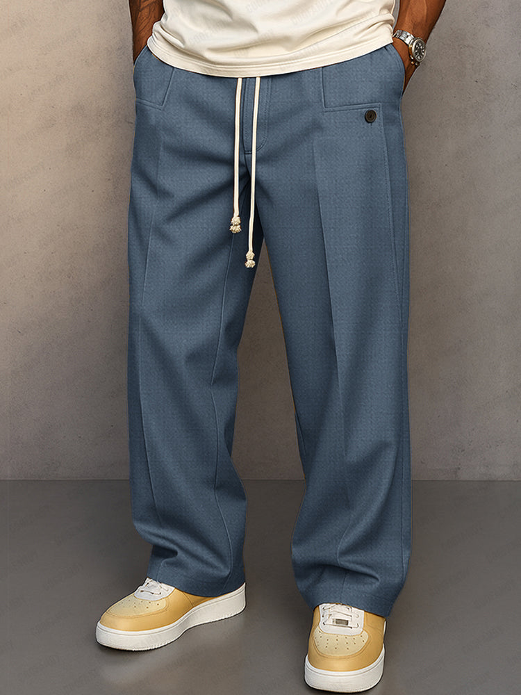 Pantalon Homme Large | Confort Relax et Style Moderne