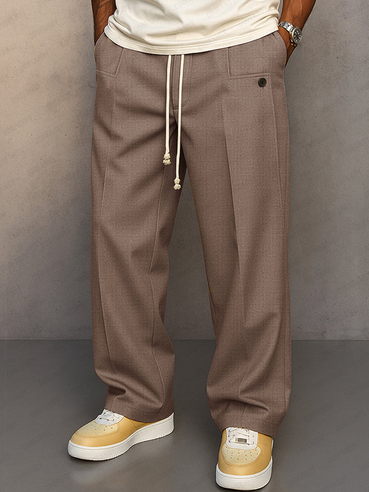 Pantalon Homme Large | Confort Relax et Style Moderne