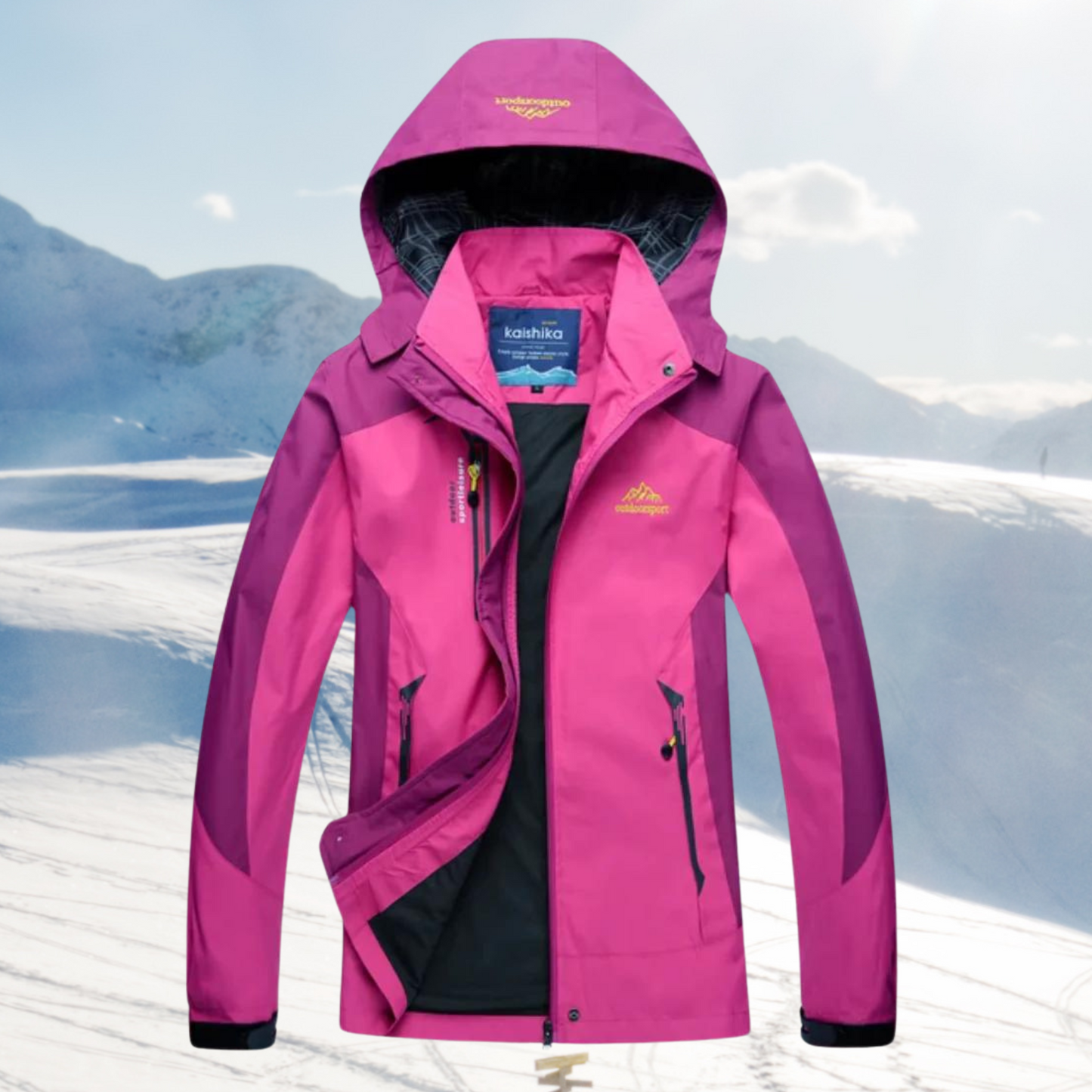 Judith | Veste légère imperméable à capuche pour femmes