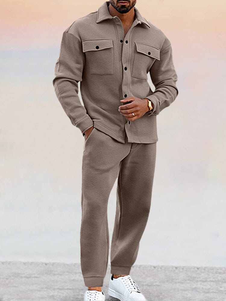 Ensemble Décontracté Homme | Confort Moderne et Style Hivernal