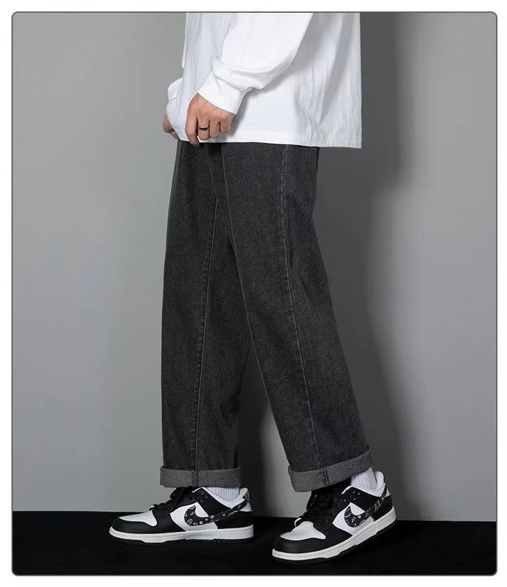 Jeans Homme Loose Straight | Confort et Style Décontracté