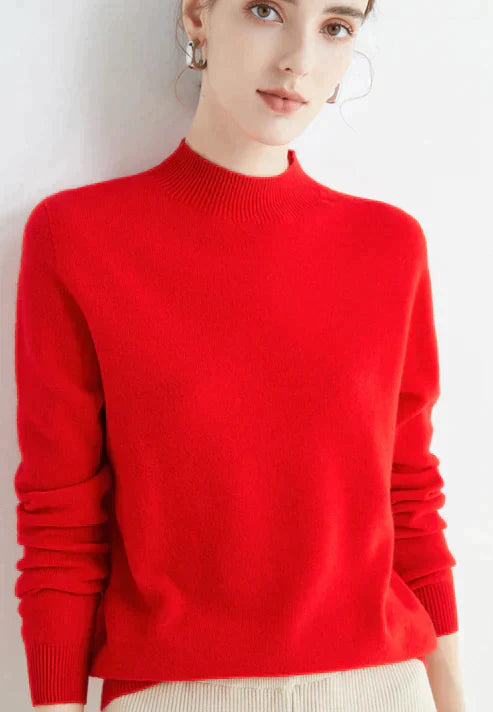 Eugénie | Pull Femme Chaud et Décontracté en Maille, Confortable et Stylé