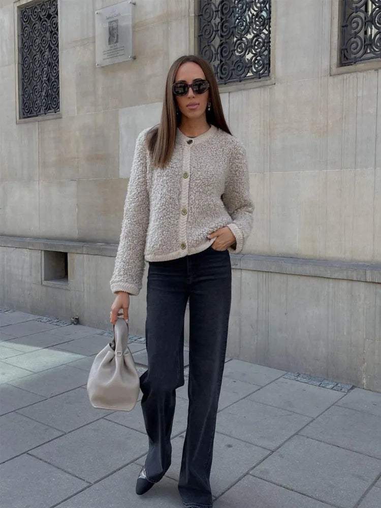 Overshirt Femme Style Teddy – Confort et Style pour Toutes les Occasions