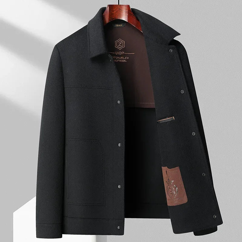 Veste de mi-saison structurée pour homme – Élégante, Confortable & Polyvalente