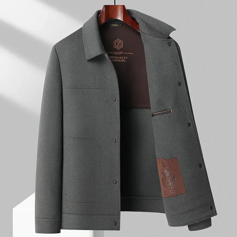 Veste de mi-saison structurée pour homme – Élégante, Confortable & Polyvalente