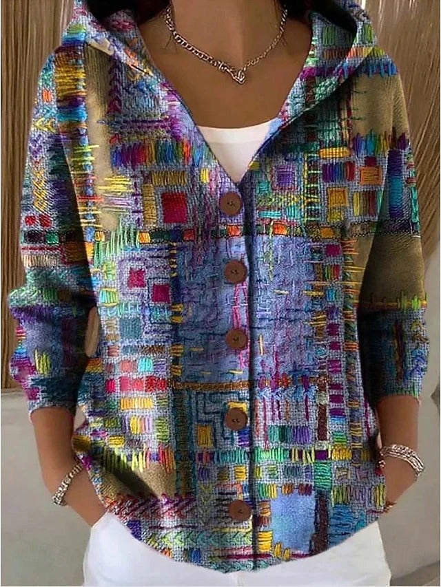 Gilet femme | Long gilet en maille douce et chaude pour les journées fraîches