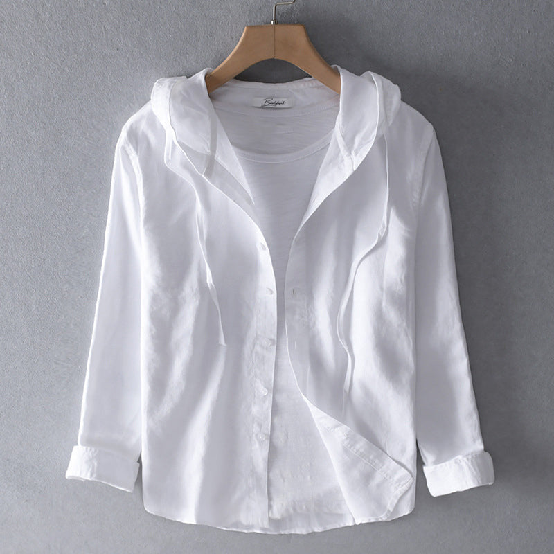 Veste légère à coupe droite avec capuche – Décontractée, moderne & polyvalente