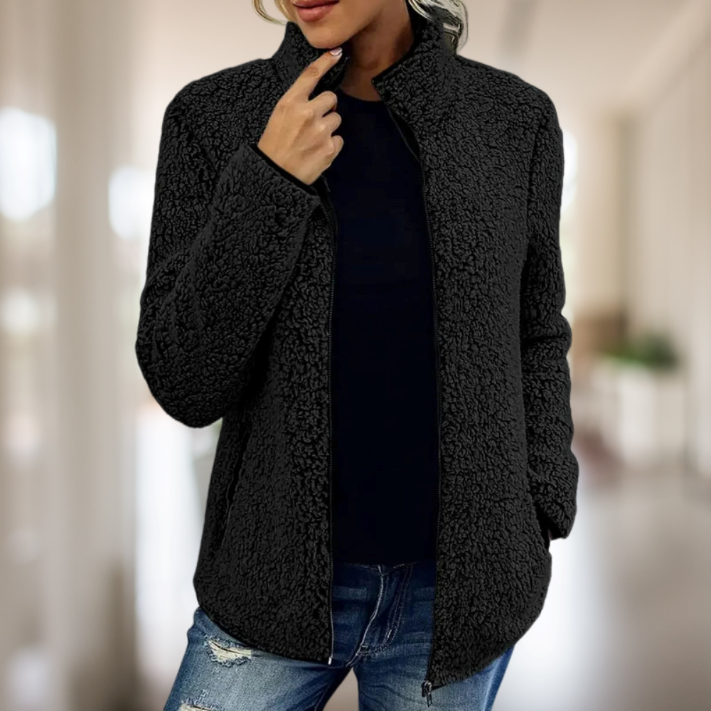 Veste Polaire Zippée Confortable – Chaleur Douce & Style Décontracté