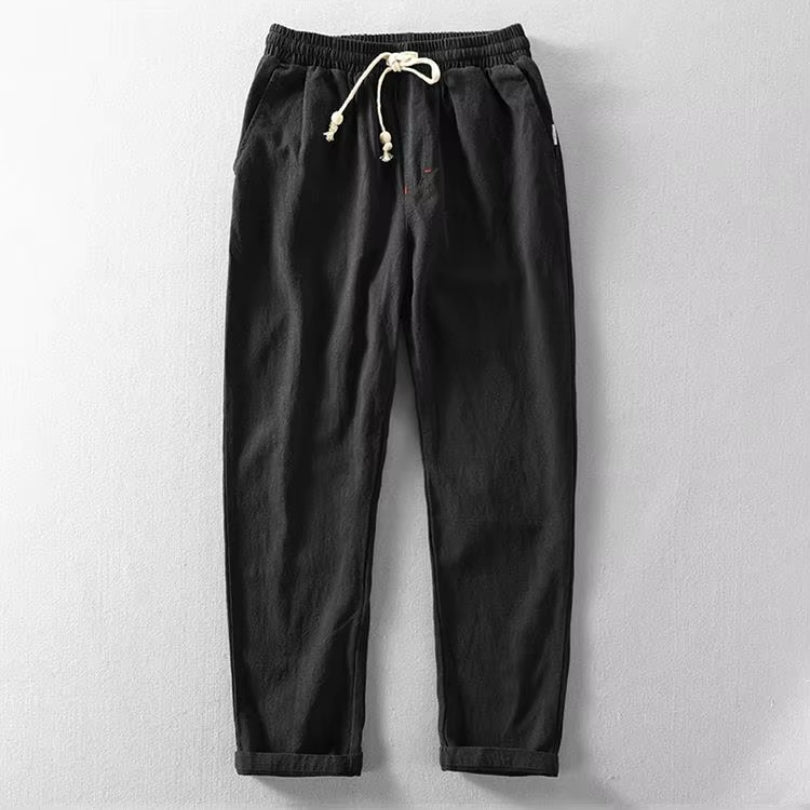 Pantalon à coupe décontractée avec cordon de serrage – Confortable, léger & polyvalent