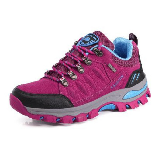 Mélodie | Chaussures Femme de Randonnée Robustes à Lacets Respirantes