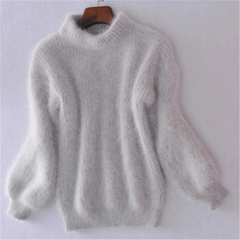 Pull Doux et Fluffy Femme | Confort et Style Décontracté
